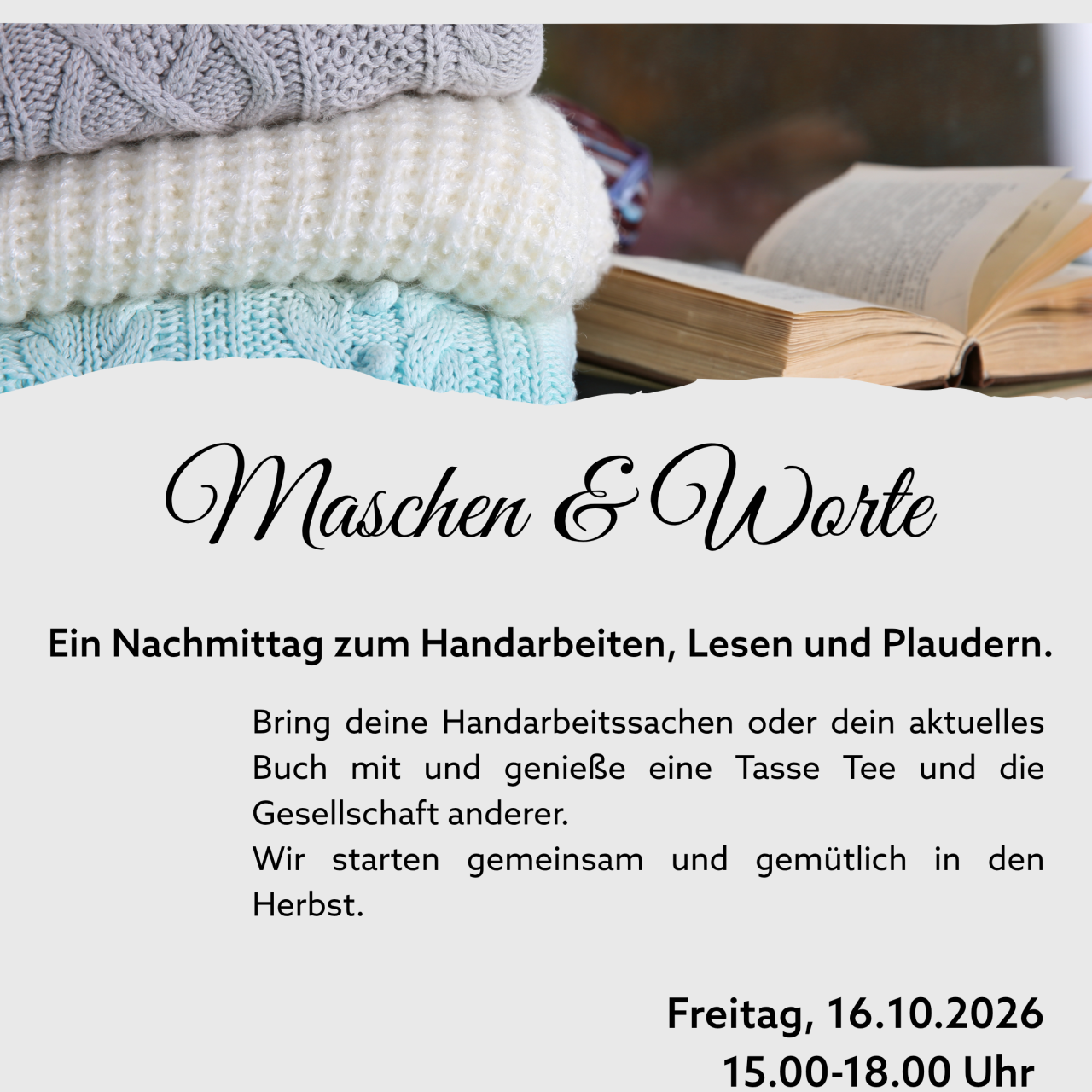 Maschen und Worte